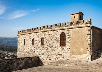 The beautiful 12th century built fortress of Gjirokaster, Albania