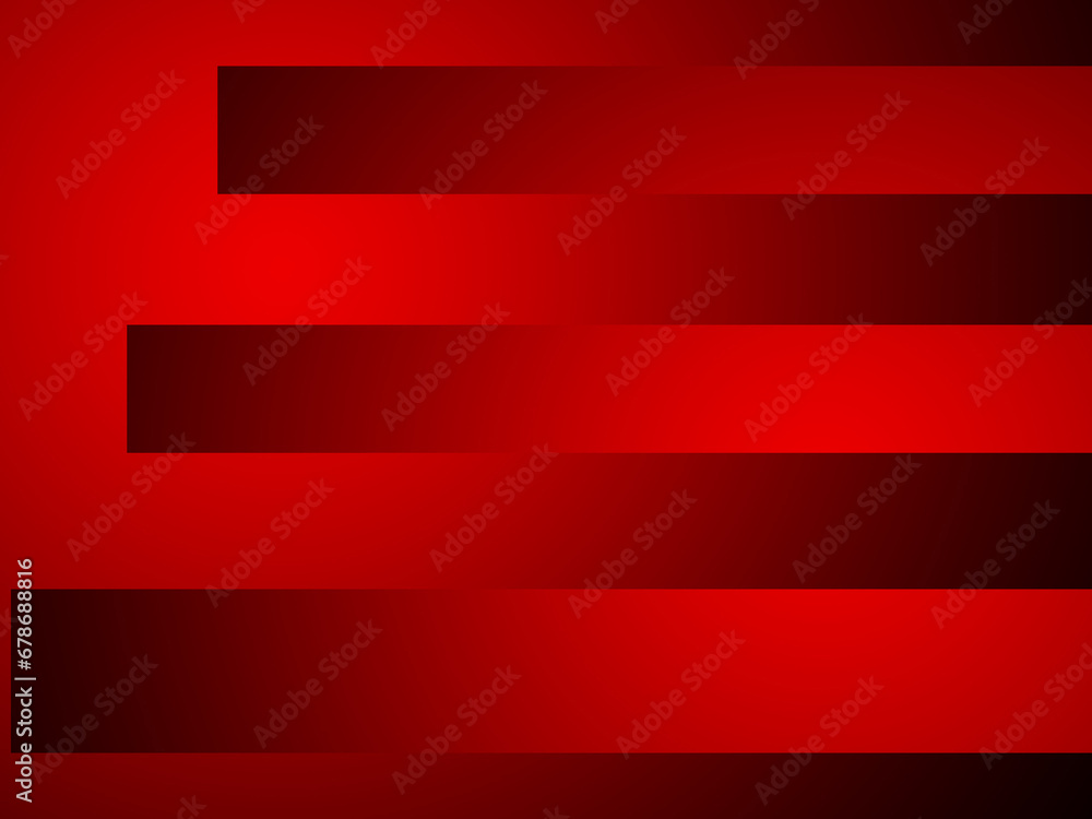 Poster abstract red background with lines pattern