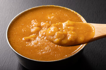 ダールカレー　(豆のカレー)　ベジタブルカレー