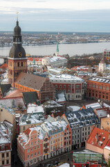 Riga Aerial View - 678694232