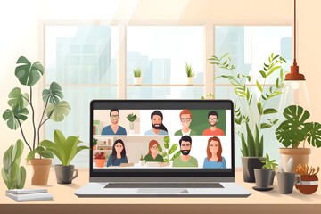 Bringing Colleagues Together: Virtual Meeting and Collaboration