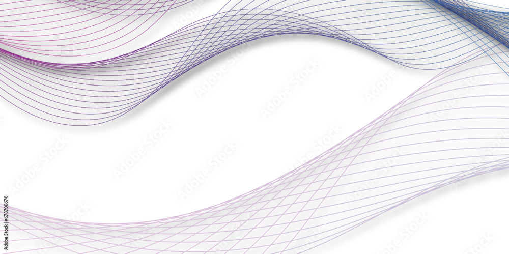 Poster abstract wire gradient mesh. vector illustration rolling hills. network structure surface checkered 