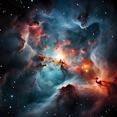 magic of space in universe, Galaxy, Star
