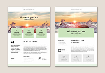 Business Creative Flyer Layout