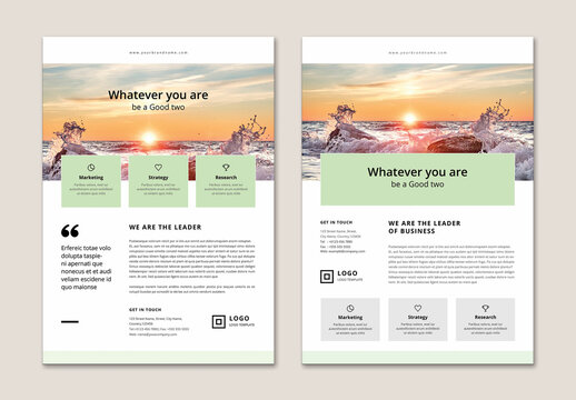 Business Creative Flyer Layout