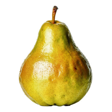 Pear isolated on a white or transparent background