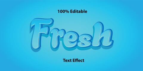 Fresh Water Color Text Effect Good For Title Your Banner Product
