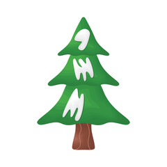 christmas tree illustration