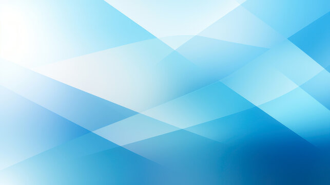 Futuristic abstract blue geometry background. Modern gradient illustration, minimal. Futuristic artwork, digital drawing for interior design, fashion textile, wallpaper, website