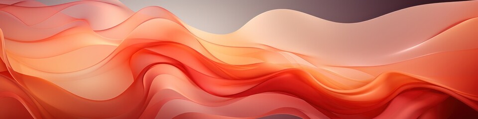 Abstract luxury apricot silk background. Modern gradient illustration, minimal. Futuristic artwork, silky drawing for interior design, fashion textile fabric, poster, wallpaper