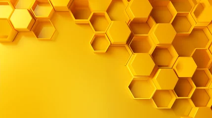 Fototapete Rund honeycomb pattern © sam richter