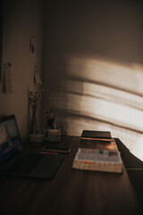 old book on wooden table bible