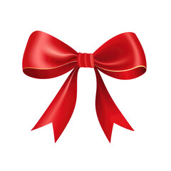 Vector Red Ribbon. Red Ribbon Clipart. Red Ribbon Element. Ribbon Illustration.
