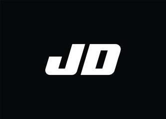 JD creative logo design and monogram logo