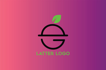 Obraz premium Creative Leaf, monogram, latter, business, company logo design 