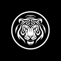 Tiger - High Quality Vector Logo - Vector illustration ideal for T-shirt graphic