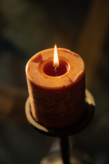 candle in the dark