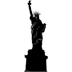 Black statue of liberty © Dian