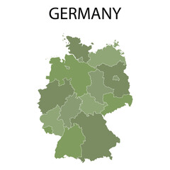 country map germany