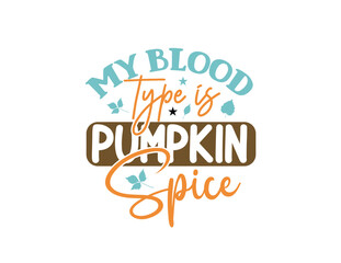Vector autumn lettering for fall season background calligraphic holiday
