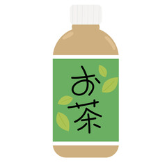 green tea bottle