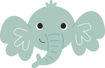 Elephant Baby Face