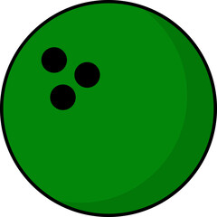 Bowling Ball Icon