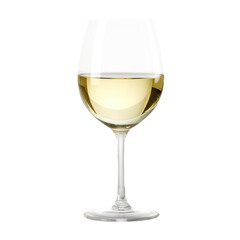 white wine glass png - obrazy, fototapety, plakaty