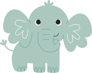 Elephant Baby Cartoon