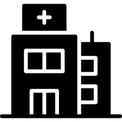 Obraz premium Hospital Icon