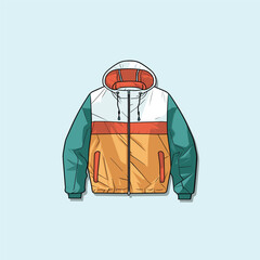 windbreaker vector clip art illustration © Khaula_Annasya