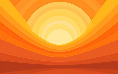 Abstract background sun with lines.