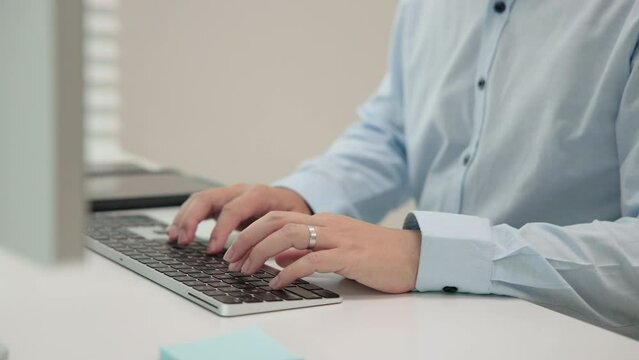 Smart AI cyber bot IT deep tech tools help write prompt python code web screen. Asia people asian man typing busy work predict big data mining center office upskill STEM expert skill job coder course.