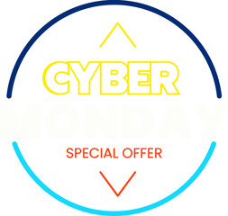 Cyber Monday Sale Symbol