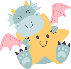 Dragon Baby With Star