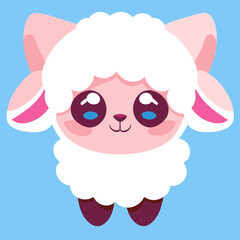 sheep cartoon character