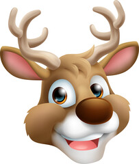 Santa Claus Father Christmas Reindeer Cartoon