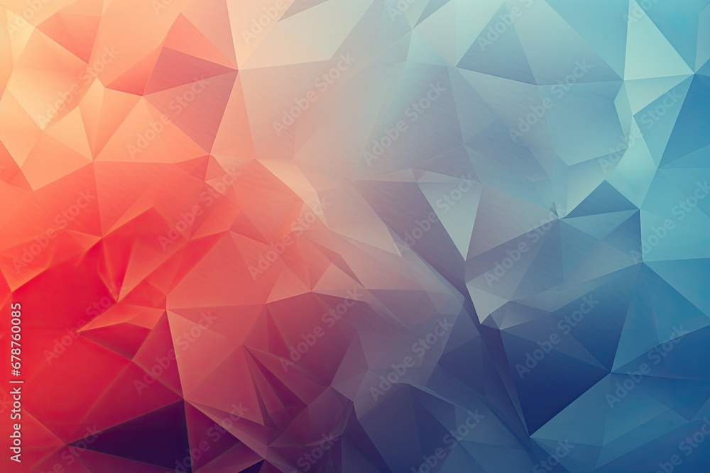 Aufkleber abstract polygonal background. triangular origami style with gradient, polygonal crystalline surface