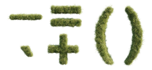 grass text on white background
