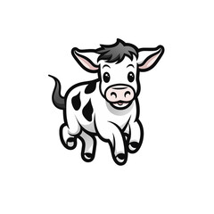 cartoon cow