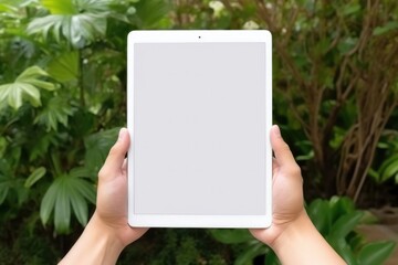 Pad tablet internet computer screen touch technology device white display communication digital hand