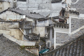 Fenghuang Ancient Town in Hunan Provice, China is known for its traditional stilt houses