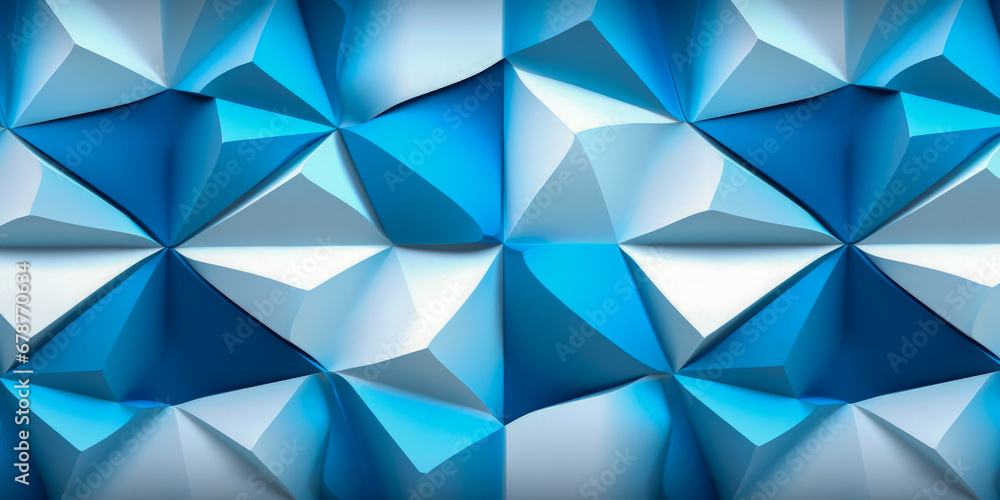 Poster abstract background with color and shape composition - generative ai
