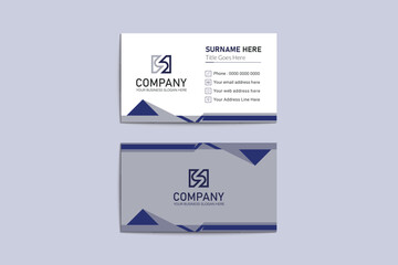 Unique professional colorful corporate business  card template