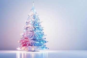 Glass Christmas tree