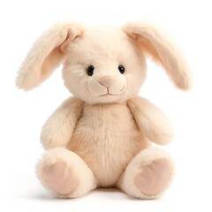 Fototapeta premium A plush rabbit brings Easter joy