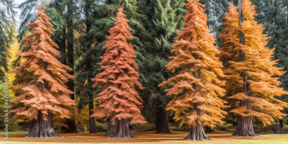 Poster trees in the forest - generative ai