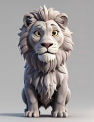 lion cartoon character