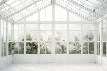 Greenhouse Haven: Botanical Elegance Captured