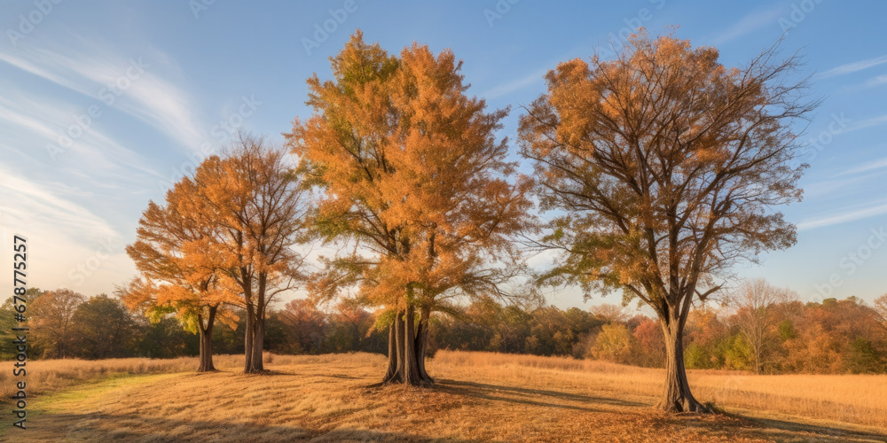 Poster trees in the forest - generative ai